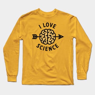 I love science Long Sleeve T-Shirt